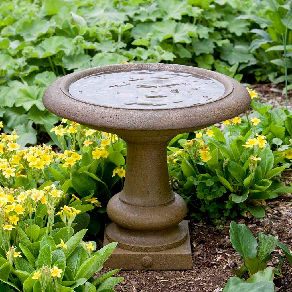 Williamsburg Summer House Birdbath