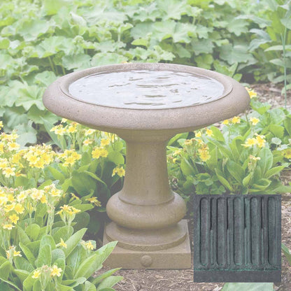 Williamsburg Summer House Birdbath