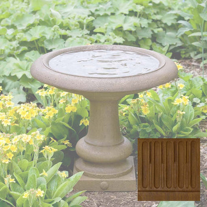 Williamsburg Summer House Birdbath